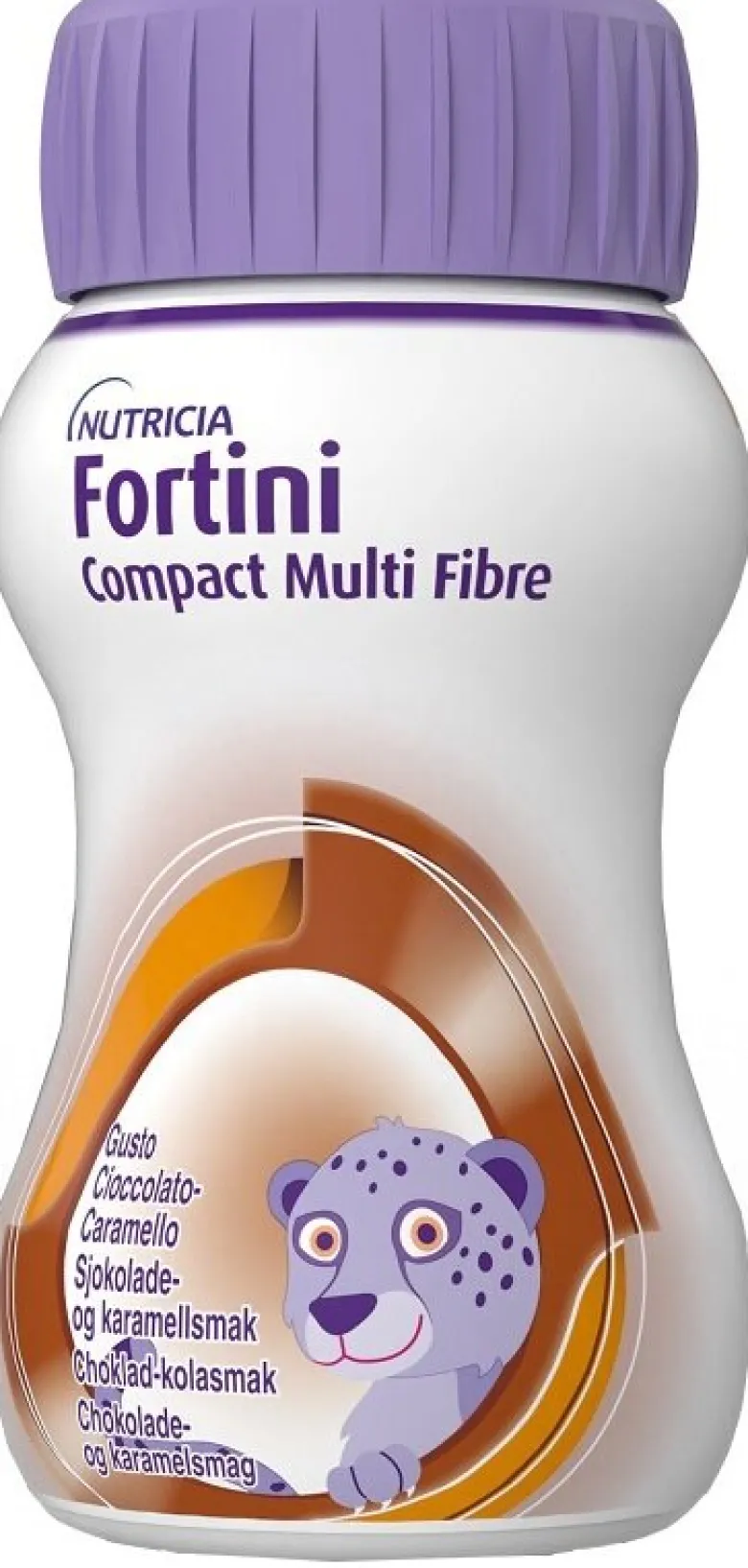 Nutricia Fortini Compact Multifibre Cioccolato E Caramello 4x125ml