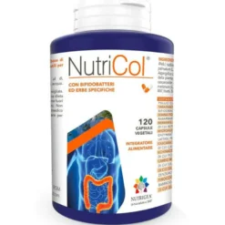 Nutrigea Nutricol integratore alimentare per il benessere dell'intestino 120 capsule