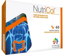 Nutrigea Nutricol per il benessere dell'intestino 60 capsule vegetali