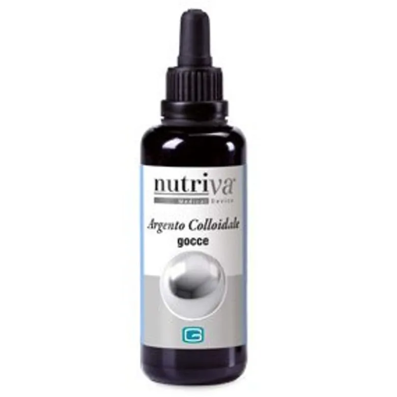 Nutriva Argento Colloidale gocce protezione delle mucose 100ml
