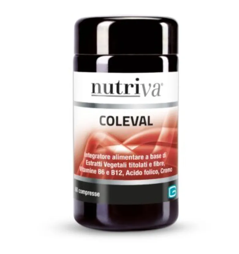 Nutriva Coleval controllo dei livelliematici di colesterolo 60 compresse