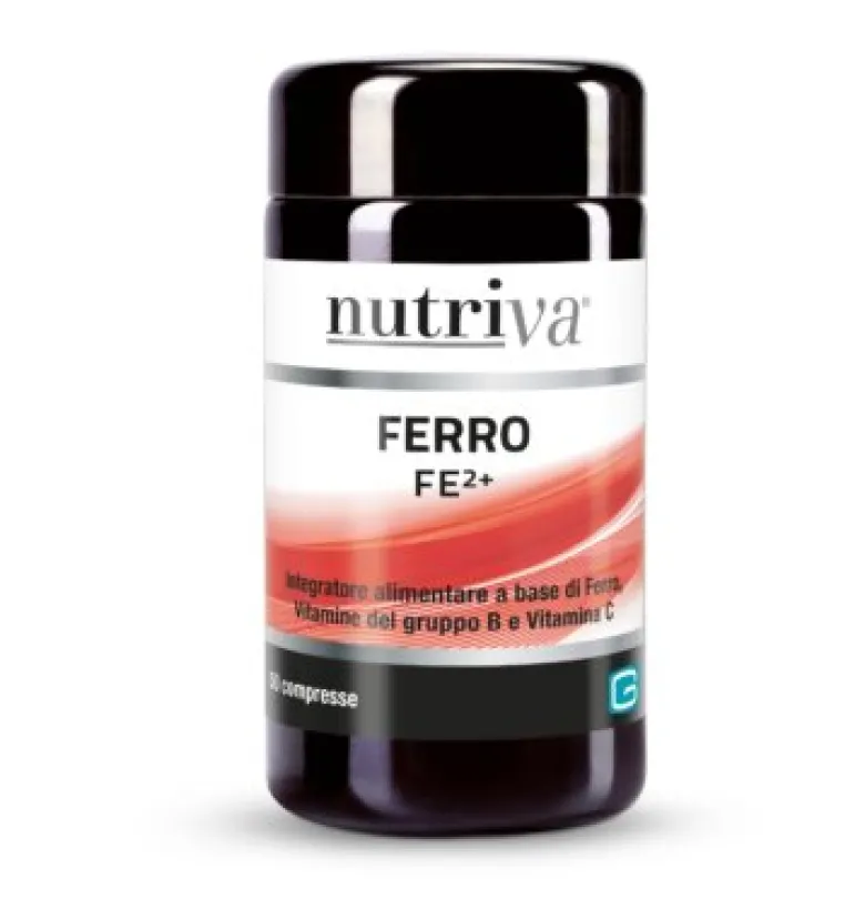 Nutriva Ferro integratore 50 compresse