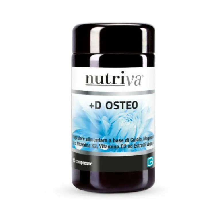 Nutriva Osteo integratore +D 50 compresse