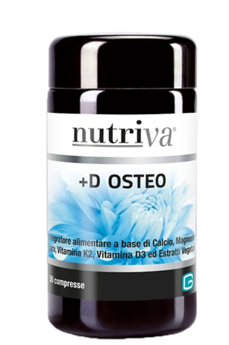 Nutriva Osteo integratore +D 50 compresse