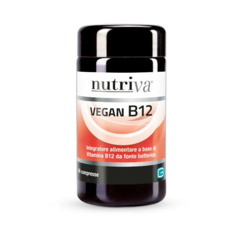 Nutriva Vegan B12 per il benessere del sistema nervoso 60 compresse