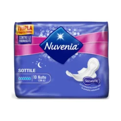 Nuvenia Sottile Notte Ali 10 Pezzi