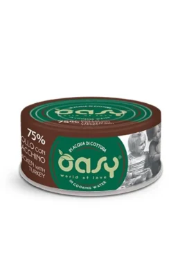 Oasy More Love Gatto Pollo con Tacchino 70g