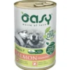 Oasy Wet Dog One Protein Salmone Cibo Umido Per Cani Adulti 400g