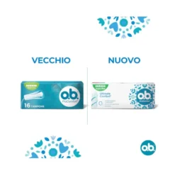 O.B. Super Plus Pro Comfort per flusso molto intenso 16 pezzi