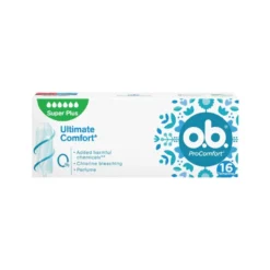 O.B. Super Plus Pro Comfort per flusso molto intenso 16 pezzi