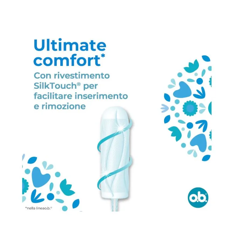 O.B. Super Pro Comfort per flusso intenso 16 pezzi
