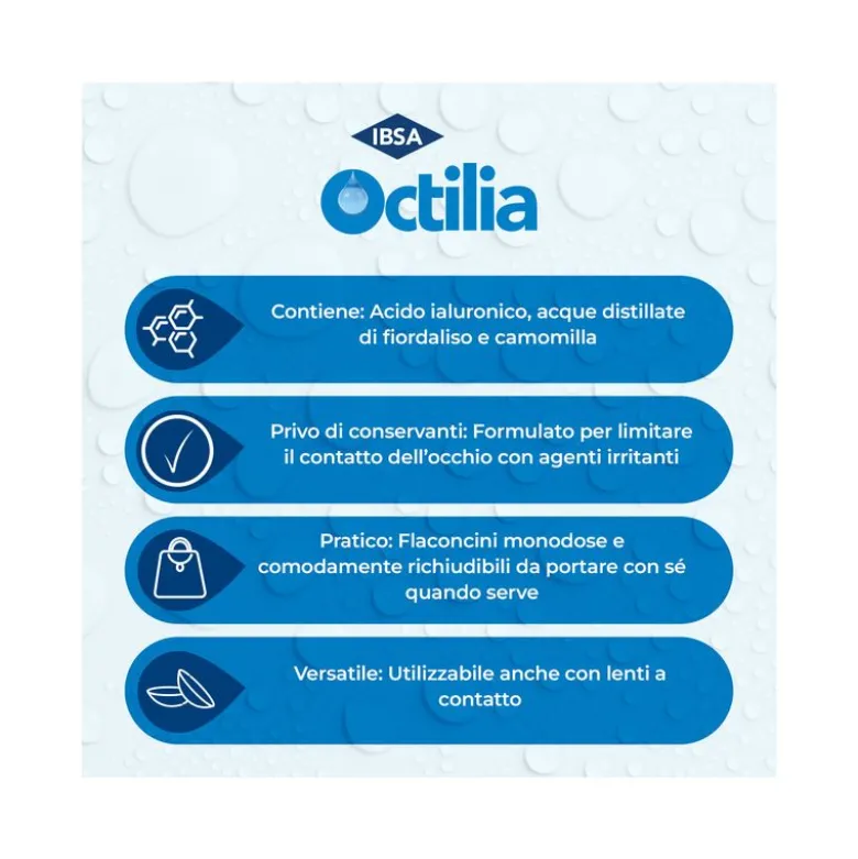 OCTILIA NATURAL gocce oculari monodose 10 da 0,5 ml