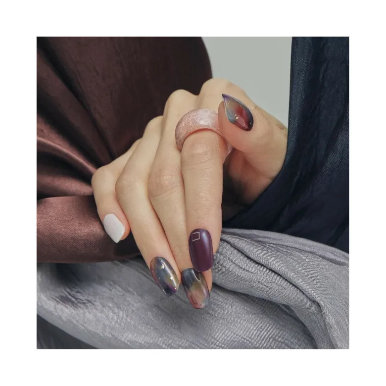 Ohora Gel Nails Smalto In Gel Adesivo N Tie-Dye