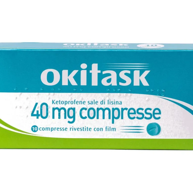 Okitask 40 mg 10 compresse rivestite