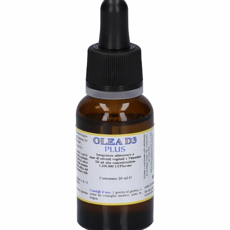 Olea D3 Plus 20ml: Integratore Vitamina D3 Alta Assorbibilità