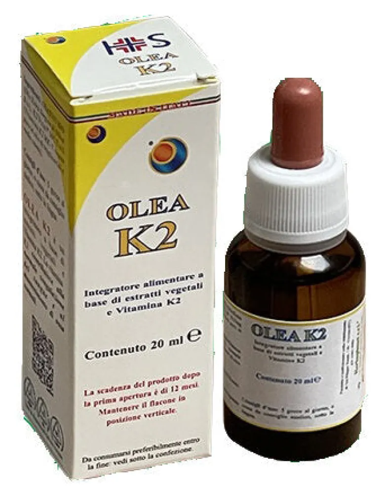 Olea K2 Gocce 20ml - Integratore Vitamina K2 Naturale