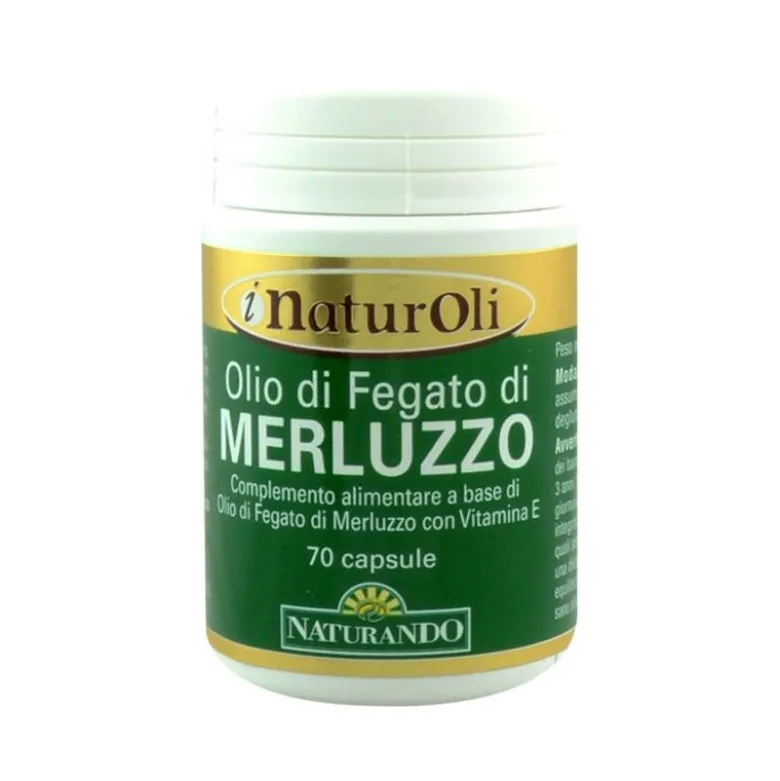 Olio di Fegato di Merluzzo 70 Capsule