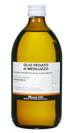 Olio fegato di merluzzo 500 ml