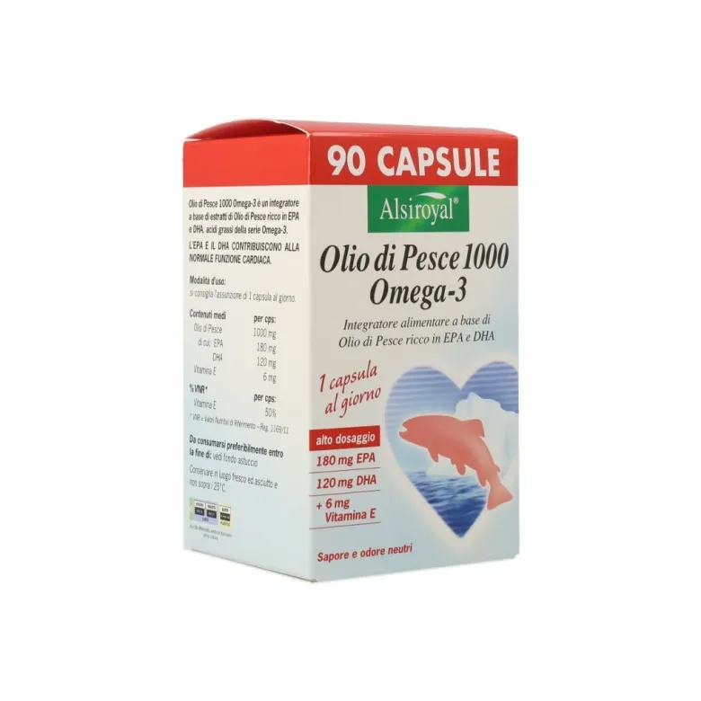 Olio Pesce 1000 Omega 3 90 Capsule