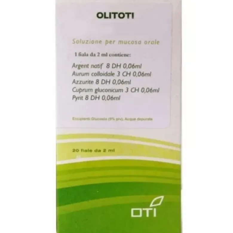Olitoti Manganese Rame 20 Fiale Da 2ml Con Glucosio