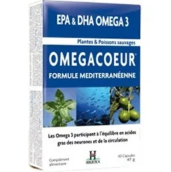 Omegacoeur integratore diolio di pesce selvaggio e piante 60 capsule