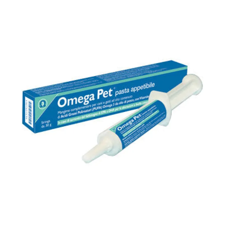 Omega Pet Pasta Appetibile per cani e gatti 25 dosi
