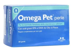 Omega Pet perle Mangime complementare per cani e gatti 60 perle