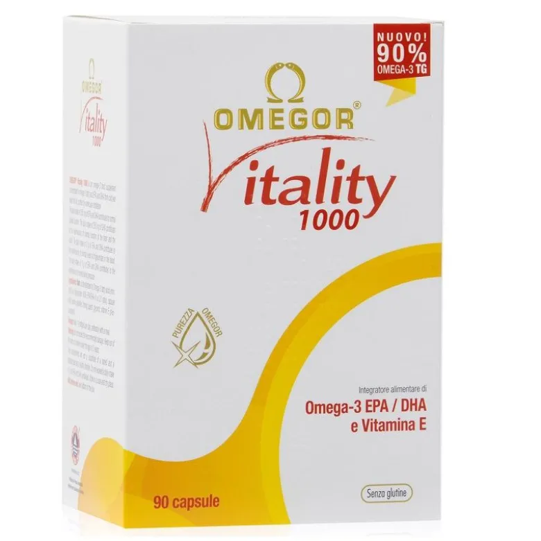 Omegor Vitality 90 Capsule: Integratore per il Benessere