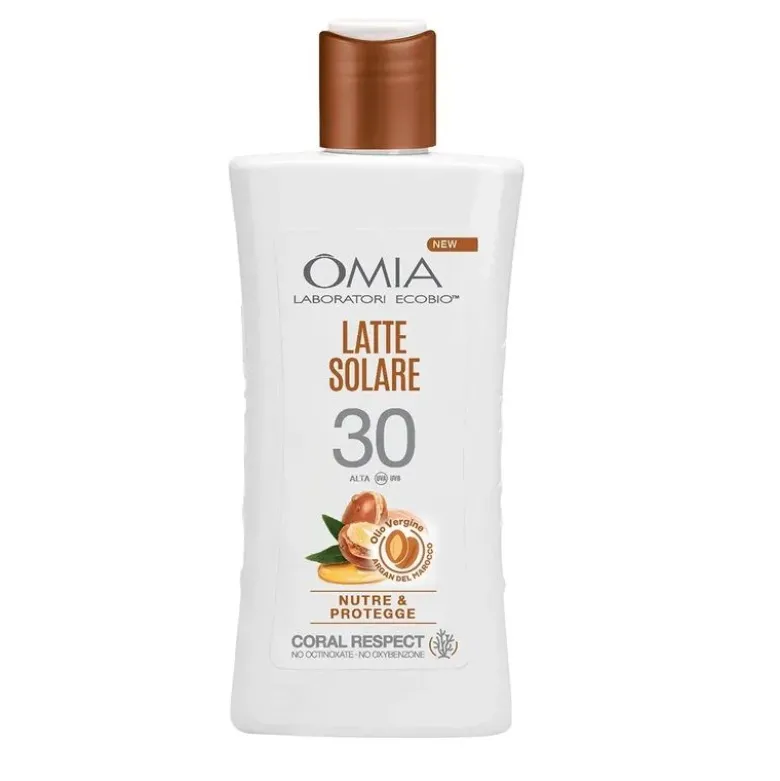 Omia Latte Solare SPF30 Argan del Marocco 200ml