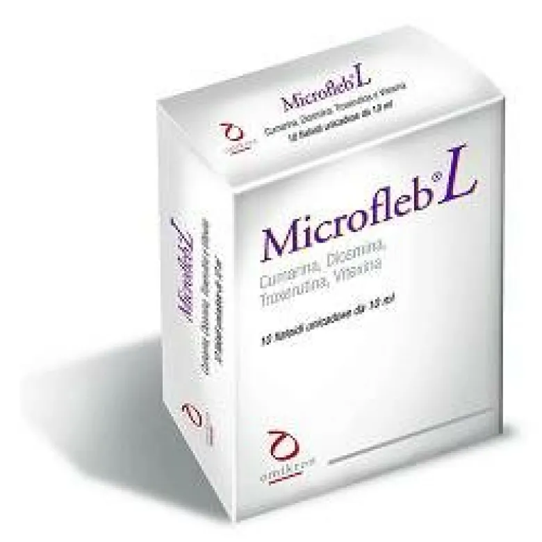 Omikron Microfleb L microcircolo 10 fiale