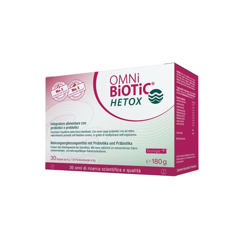 Omni Biotic Hetox 30 Bustine Da 6g