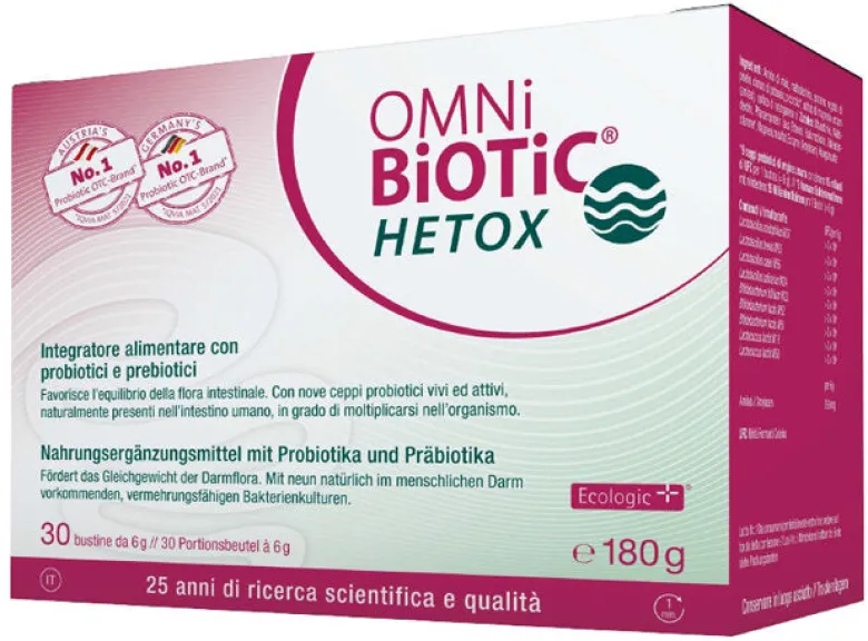Omni Biotic Hetox 30 Bustine Da 6g