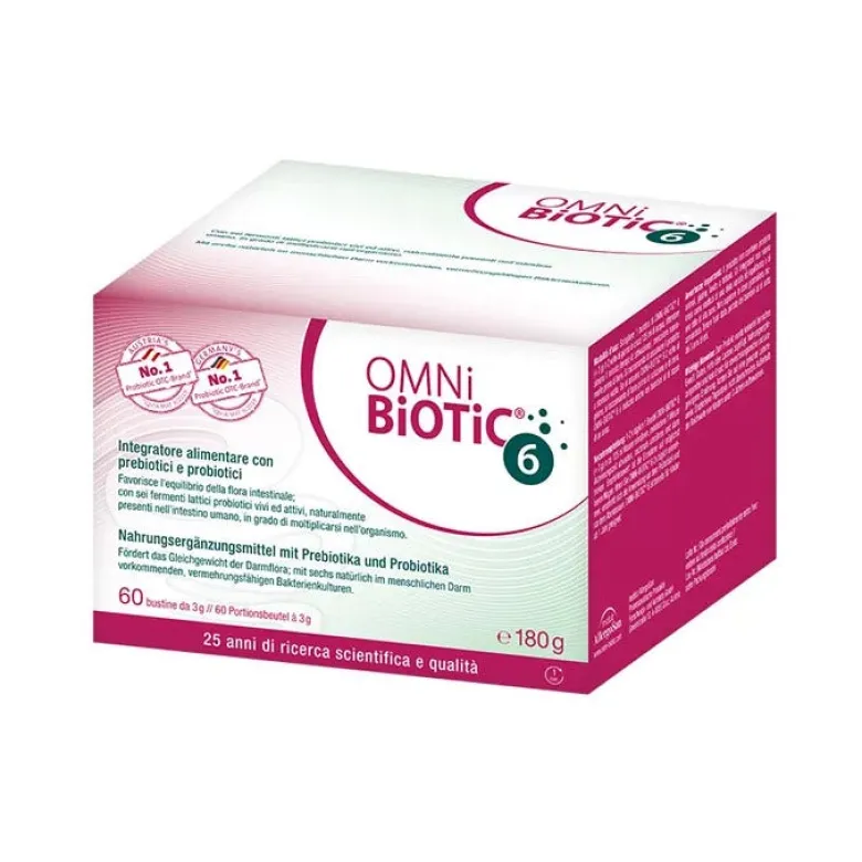 Omni Biotic 6 Polvere 60 Bustine 180g