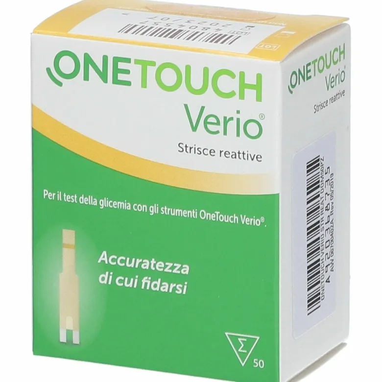 Onetouch Verio 50 Strisce Glicemia - Monitoraggio Facile