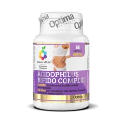 Optima Colours of Life Acidophilus Bifido Complex per il benessere della flora intestinale 60 compre
