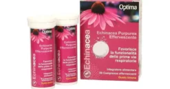Optima Echinacea Purpurea Effervescente gusto limone 20 compresse