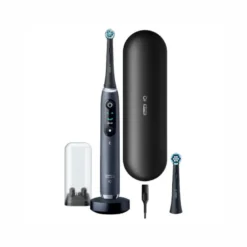 Oral-B iO 9 spazzolino elettrico ricaricabile colore nero + 2 testine di ricambio
