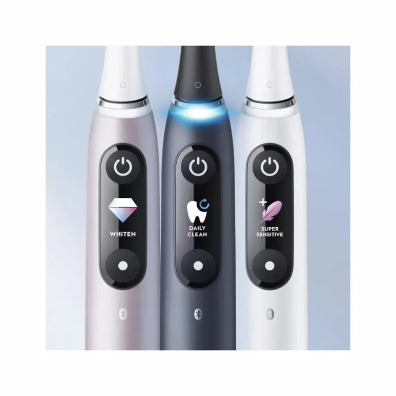 Oral-B iO 9 spazzolino elettrico ricaricabile colore nero + 2 testine di ricambio