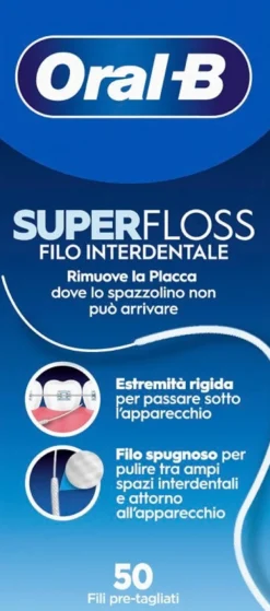 Oral-B Man Filo Superfloss New