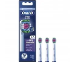 Oral-B Power Refill Eb18-3 3d White 3 Pezzi