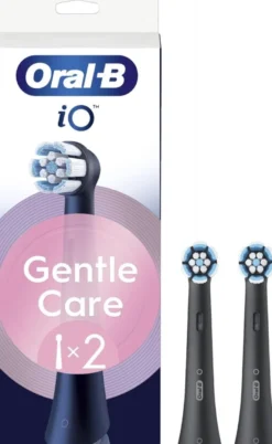 Oral-B Power Refill io Gentle Clean Black 2 Pezzi