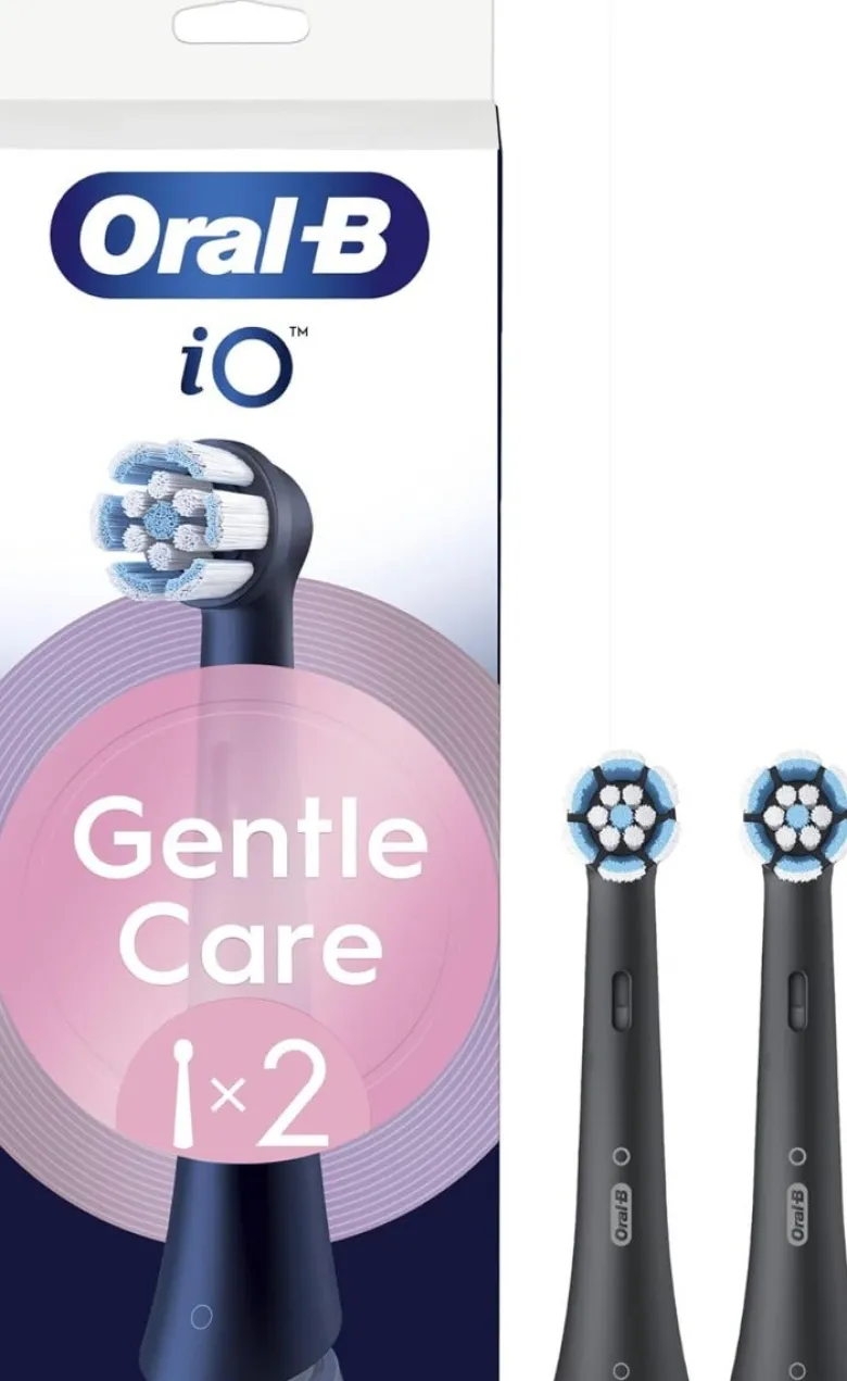Oral-B Power Refill io Gentle Clean Black 2 Pezzi