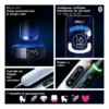 Oral-B Spazzolino Elettrico iO 10 Nero + 1 Testina + 1 Custodia + 1 Caricatore