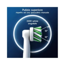 Oral-B Testine Di Ricambio Pro Cross Action 5 Pezzi