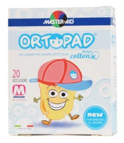 Ortopad Boys Cerotti Cotone Medium 20 pezzi dim. 76x54mm
