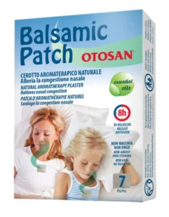 Otosan Balsamic Patch allevia la congestione nasale 7 pezzi
