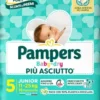 Pampers Babydry Taglia 5 Junior (11-25 Kg) 16 Pezzi