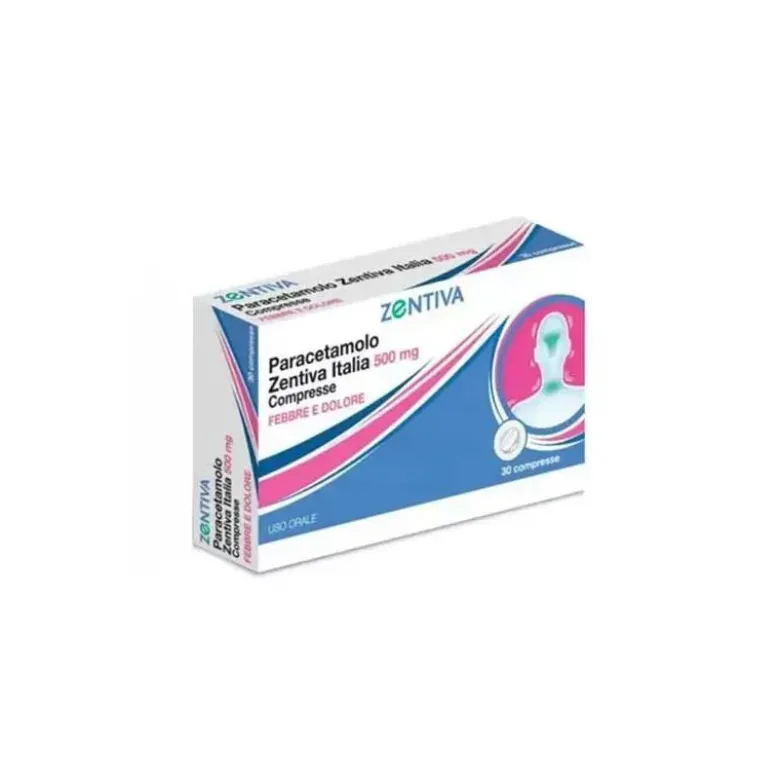 Paracetamolo Zentiva 30 Compresse 500mg
