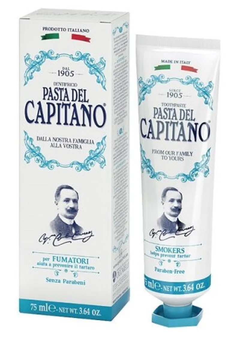 Pasta del Capitano Dentifricio per fumatori 75ml