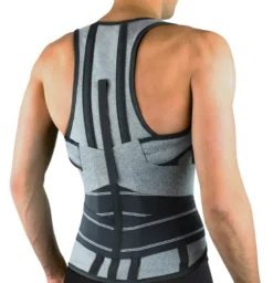 Pavis Corsetto Dorso-Lombo-Sacrale Modulare Colore Grigio Scuro Taglia L Cod. 554